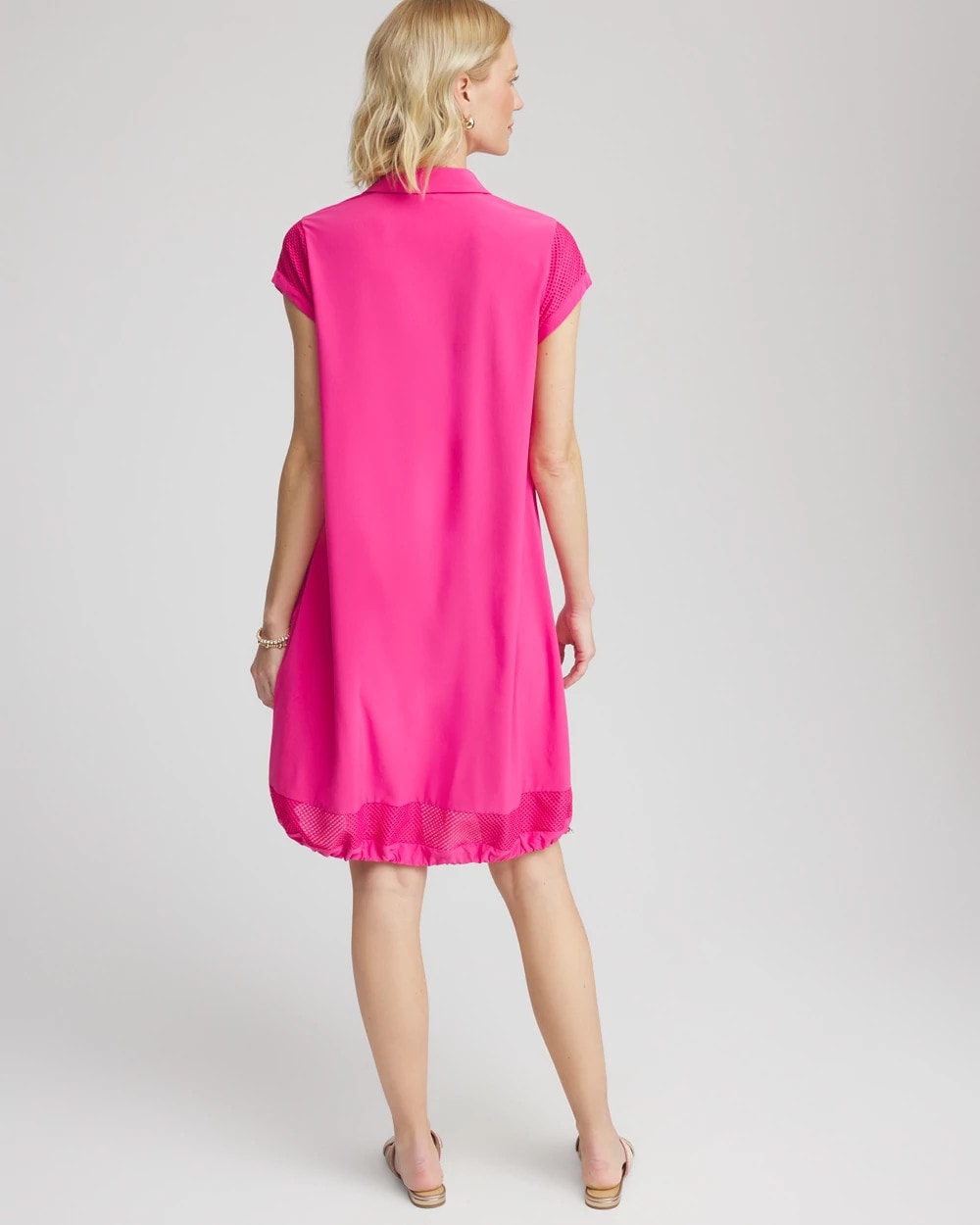 Chico's Top Pick | Zenergy® UPF Mesh-Trim Bungee Dress