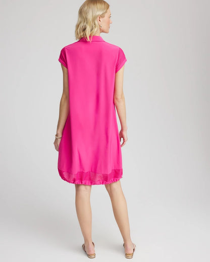 Chico's Top Pick | Zenergy® UPF Mesh-Trim Bungee Dress
