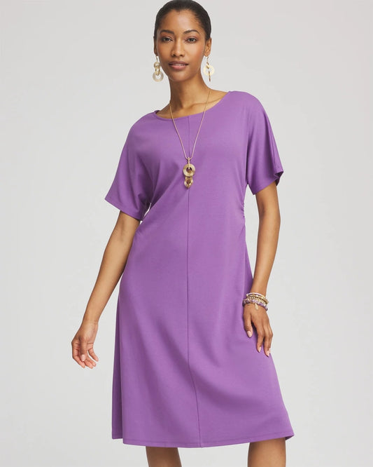 Chico's Latest | Fit and Flare Cinched Waist Dress