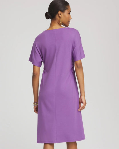 Chico's Latest | Fit and Flare Cinched Waist Dress