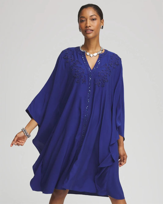Chico's New | Embellished Kaftan Dress
