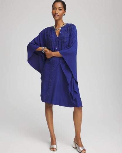 Chico's New | Embellished Kaftan Dress