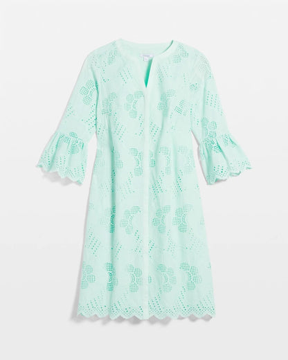 Chico's Trusted | Eyelet Cotton Voile Dress