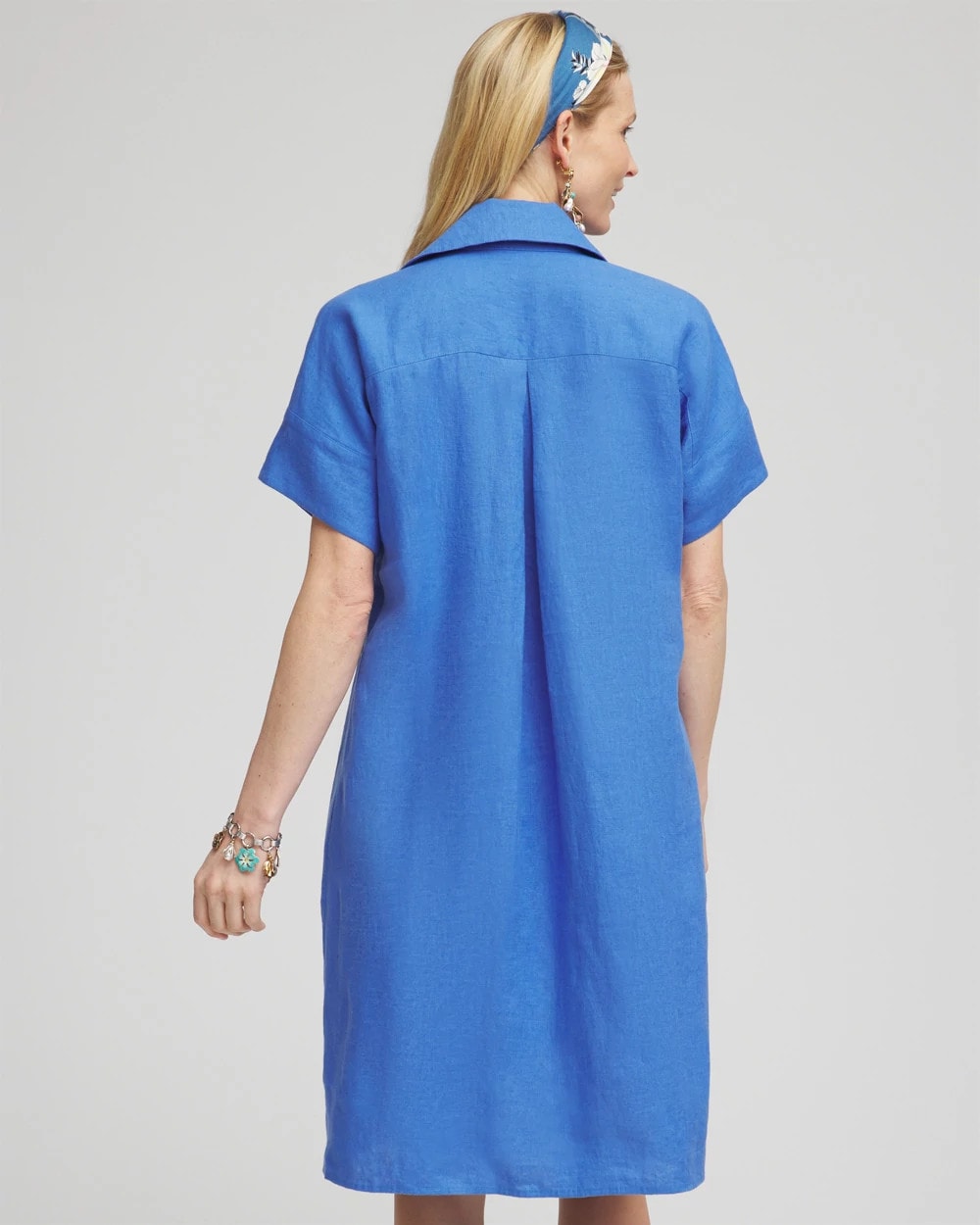Chico's Deals | High-low Linen Shirtdress