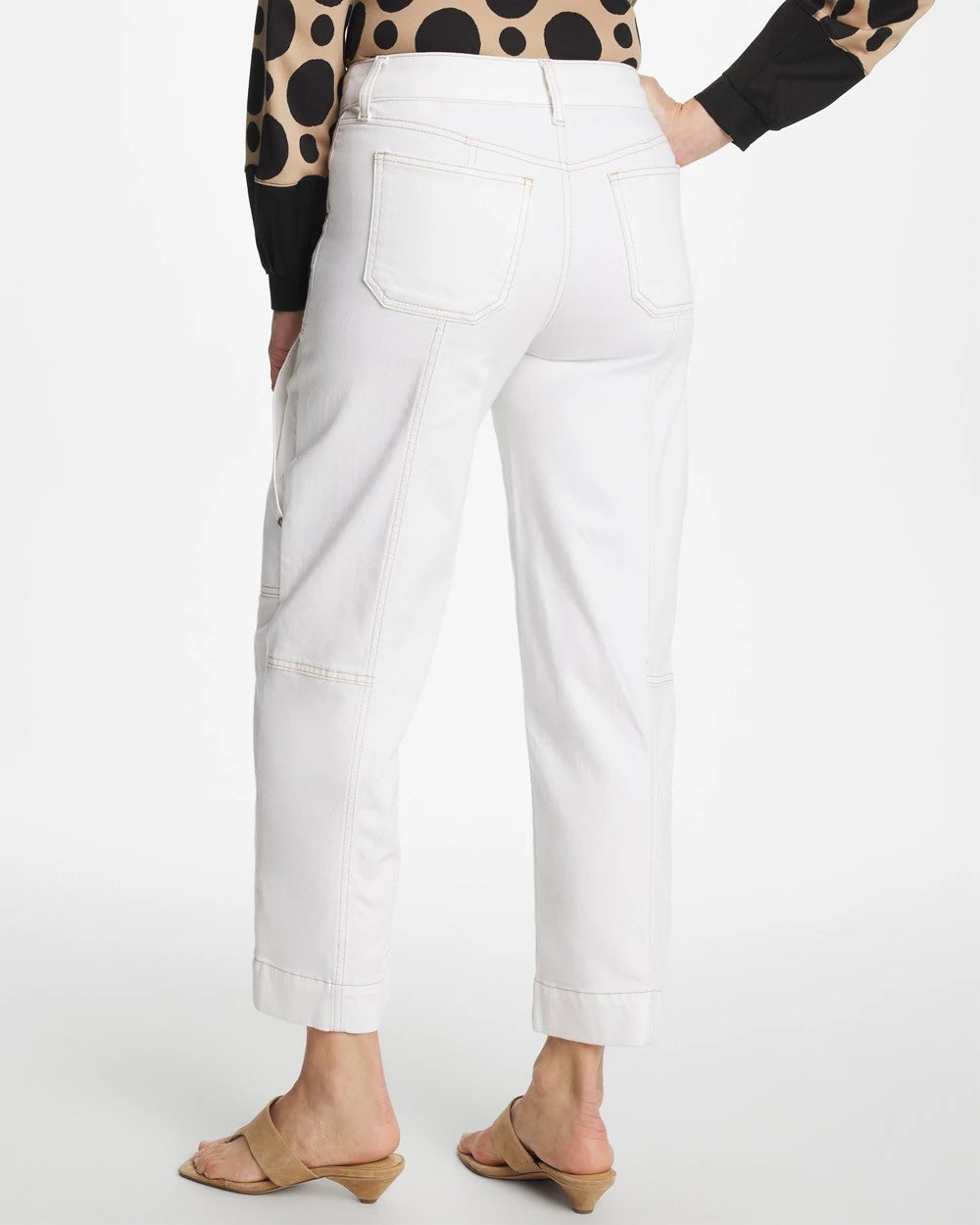 Chico's Special Offer | Utility Wide Pull-On Crop Jeans
