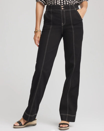 Chico's Classic | Pull-On Wide-Leg Jeans