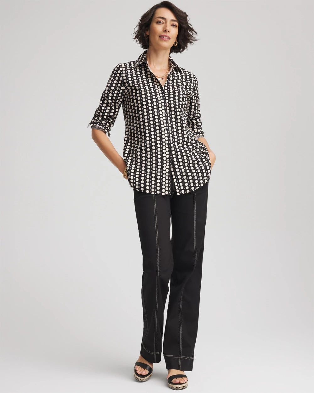 Chico's Classic | Pull-On Wide-Leg Jeans