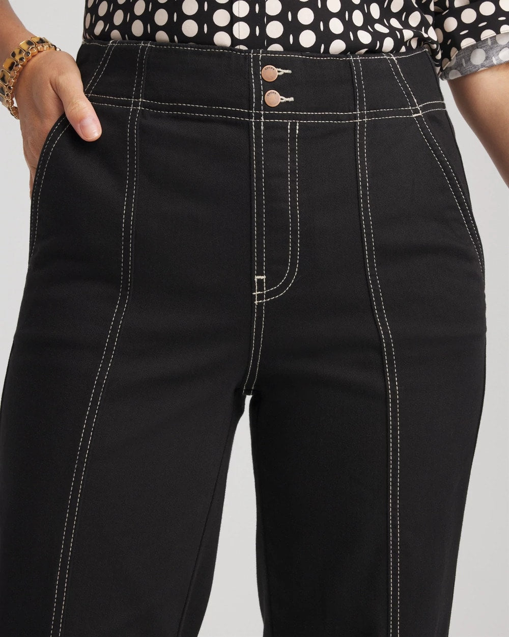 Chico's Classic | Pull-On Wide-Leg Jeans