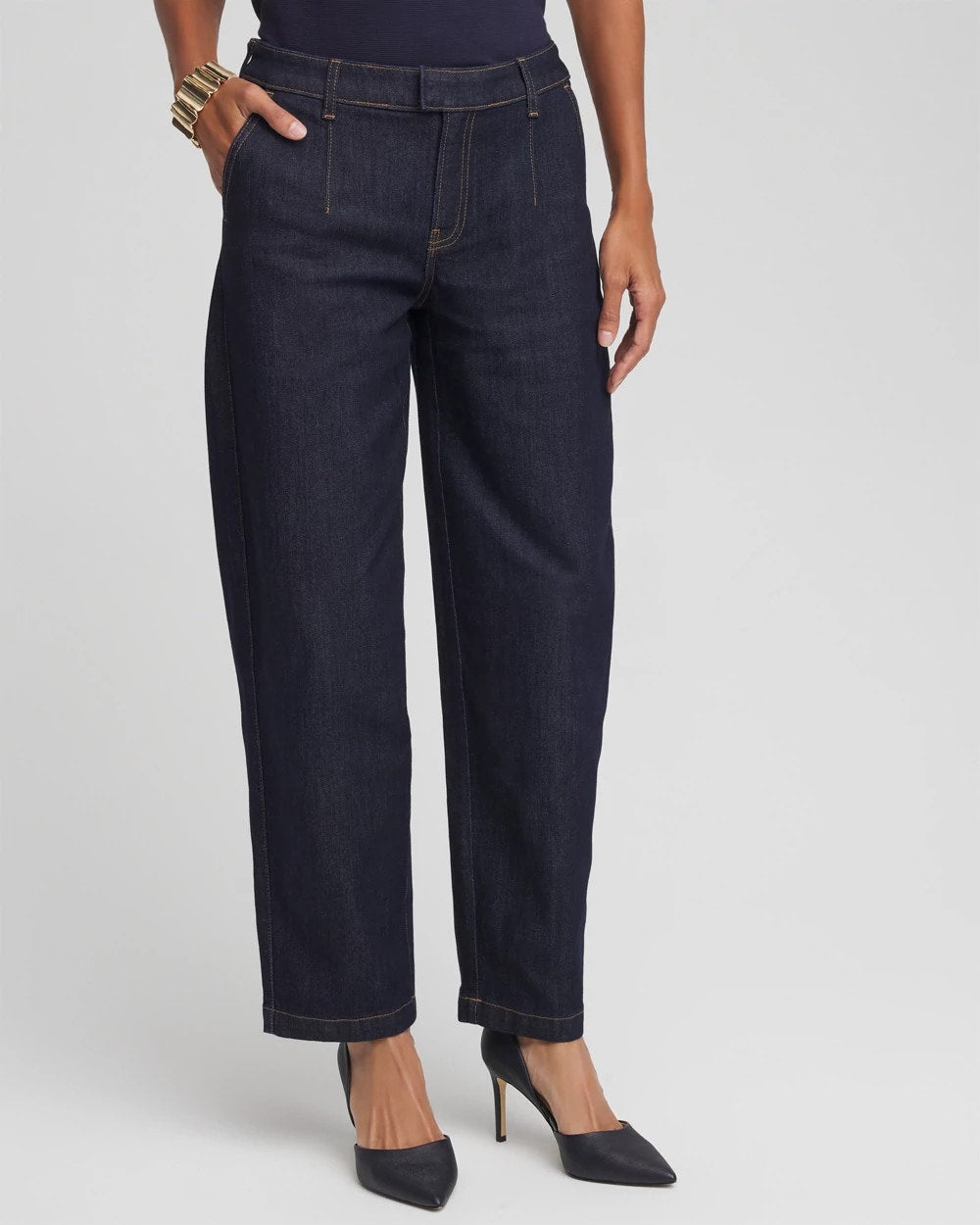 Chico's Featured | Tapered Trouser Jeans