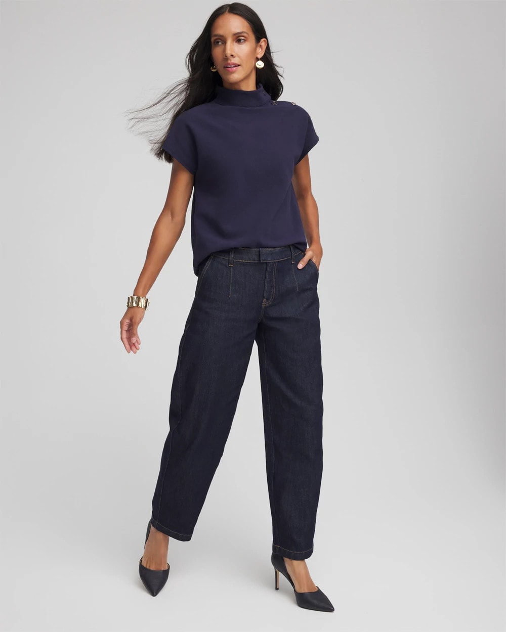 Chico's Featured | Tapered Trouser Jeans