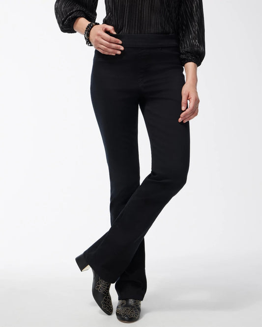 Chico's Premium | Black Pull-on Bootcut Jeggings