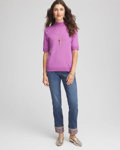Chico's Best Seller | Embellished Pull-On Slim Ankle Jeggings