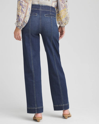 Chico's Best Price | Pull-On Wide-Leg Jeans