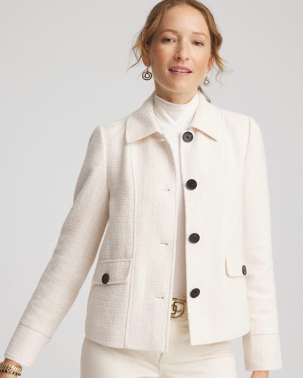 Chico's Recommended | Bouclé Chore Jacket