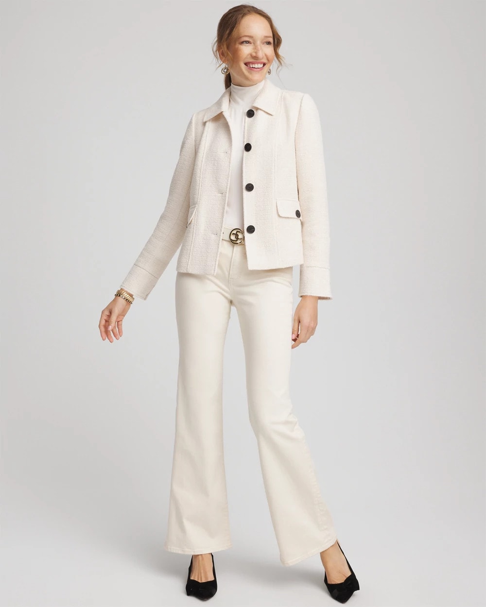 Chico's Recommended | Bouclé Chore Jacket