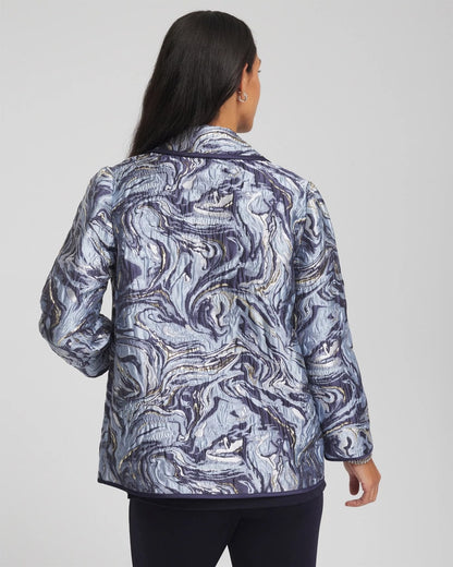 Chico's Latest | Travelers™ Jacquard Swirl Jacket