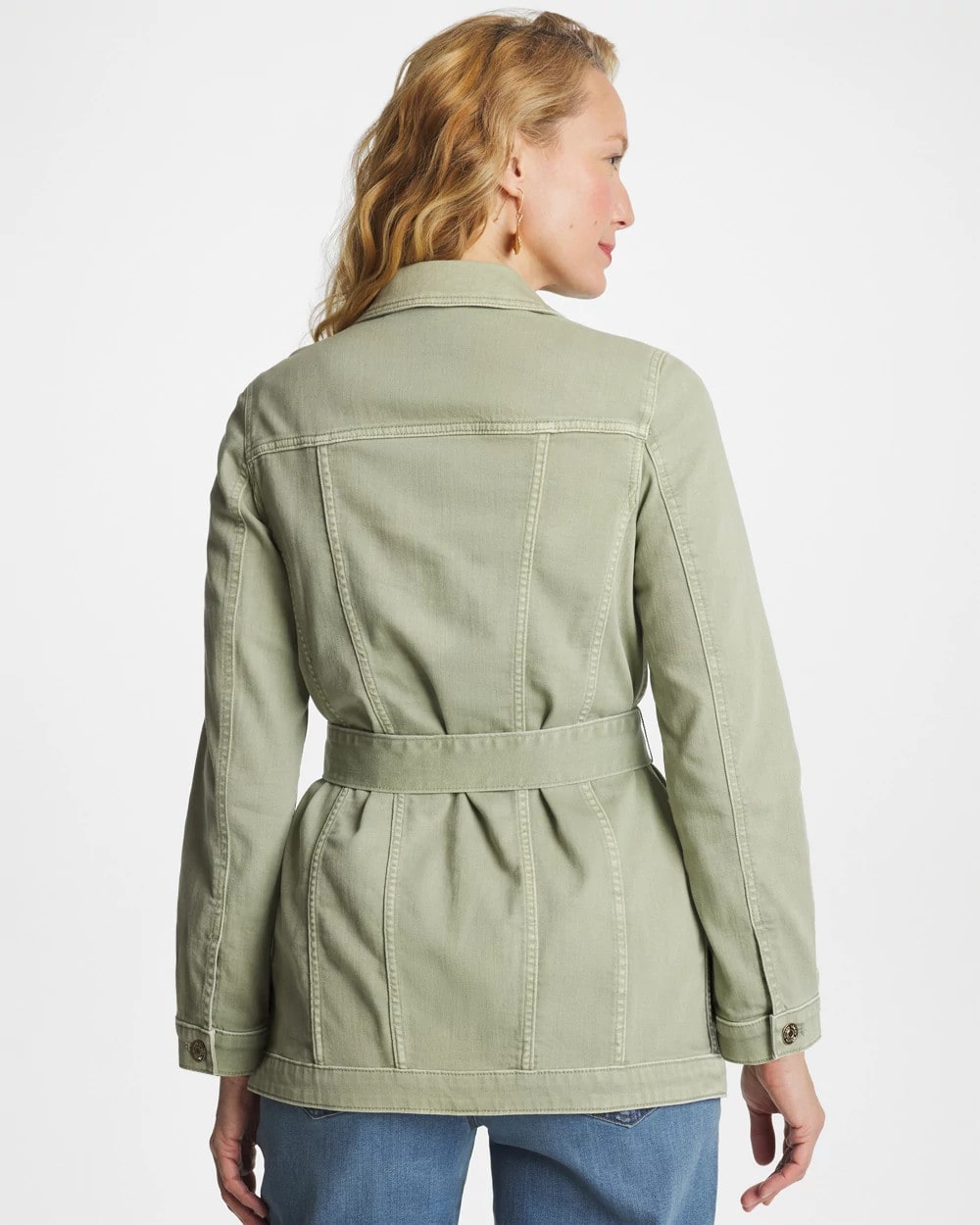 Chico's Featured | Elongated Belted Denim Jacket