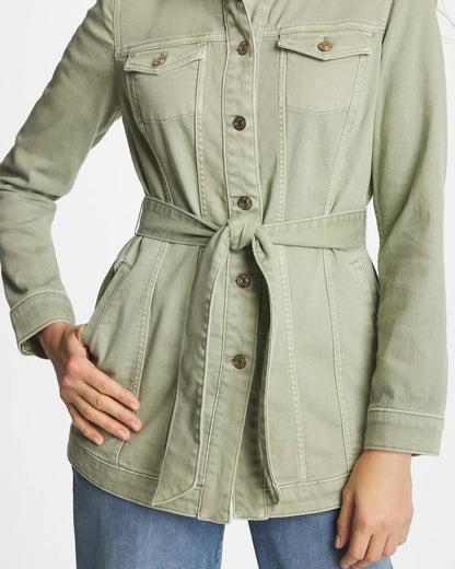Chico's Featured | Elongated Belted Denim Jacket
