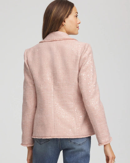 Chico's Signature | Party Tweed Sequins Blazer