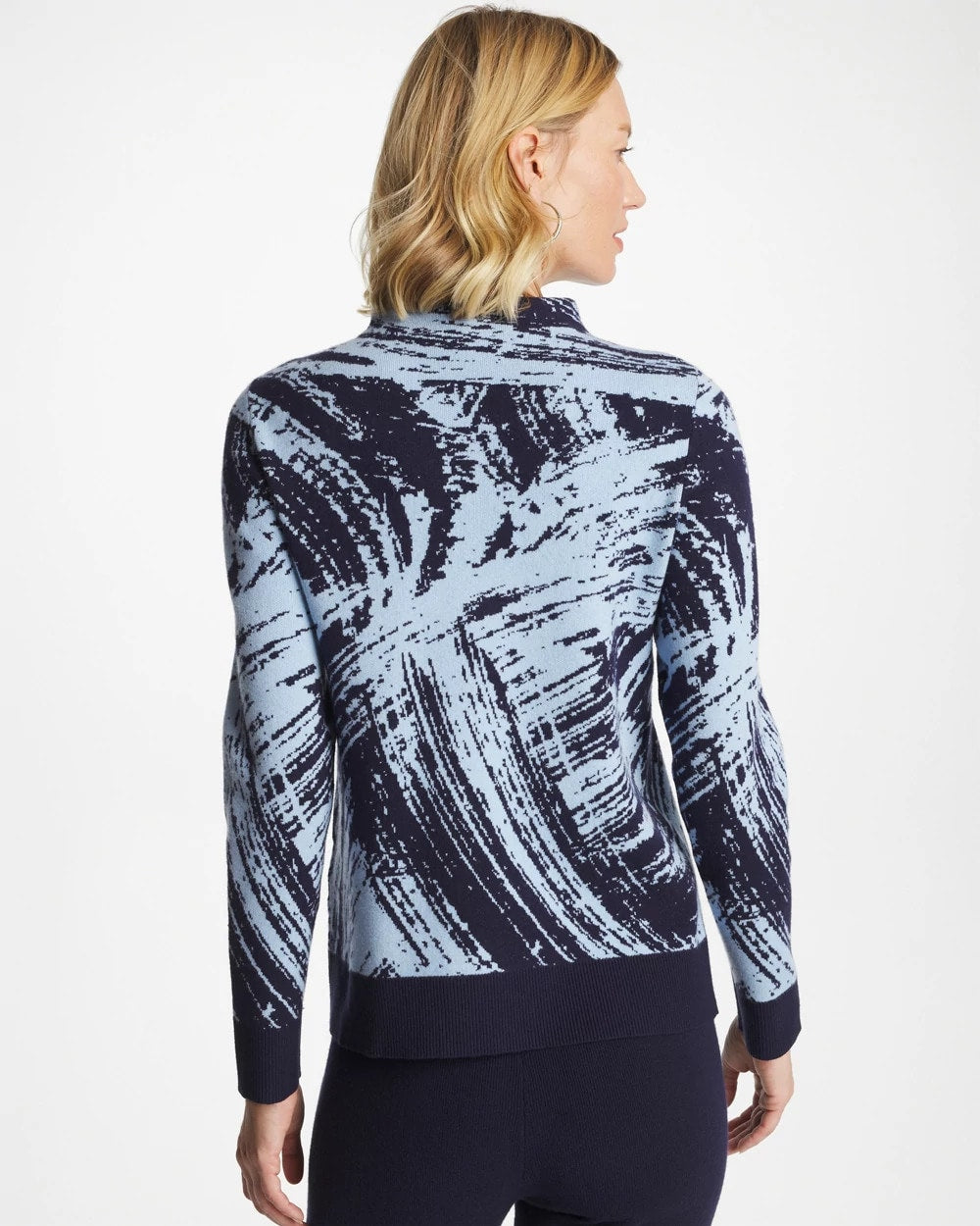 Chico's Trending | Zenergy® Luxe Sketch Funnelneck Top