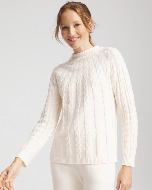 Chico's Value | Zenergy® Luxe Cable Sweater