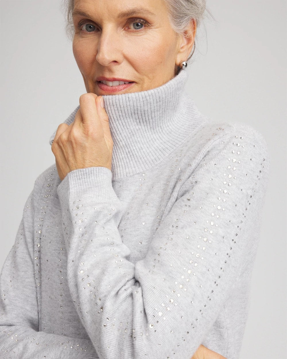Chico's Latest | Zenergy® Luxe Diamante Zip Cardigan