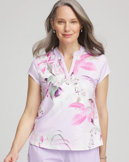 Chico's Customer Favorite | Zenergy® UPF Floral Polo