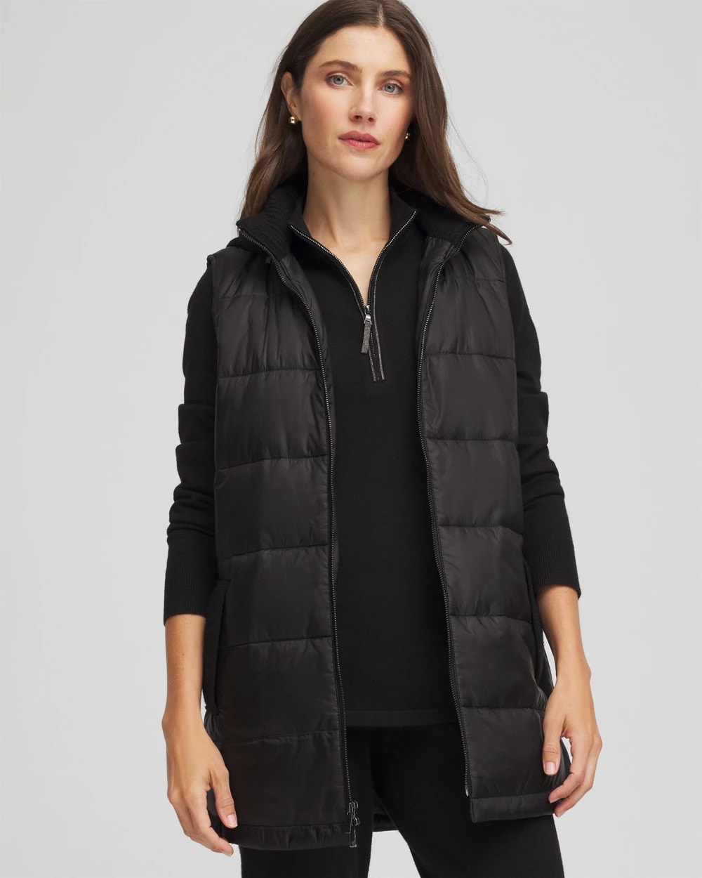Chico's Recommended | Zenergy® Quilted Hooded Vest