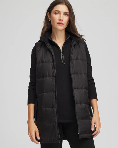 Chico's Recommended | Zenergy® Quilted Hooded Vest