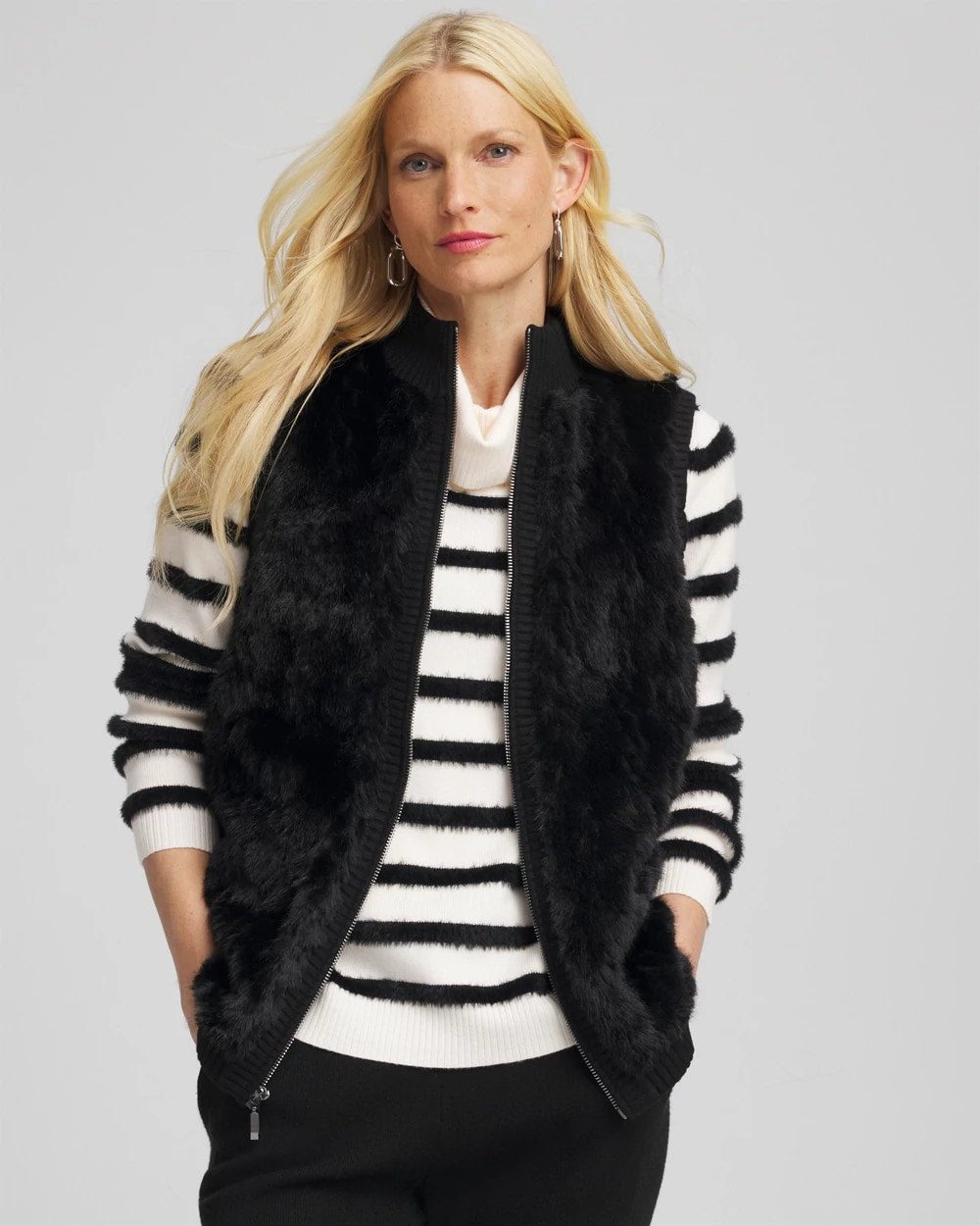 Chico's Great Value | Zenergy® Luxe Faux Fur Vest