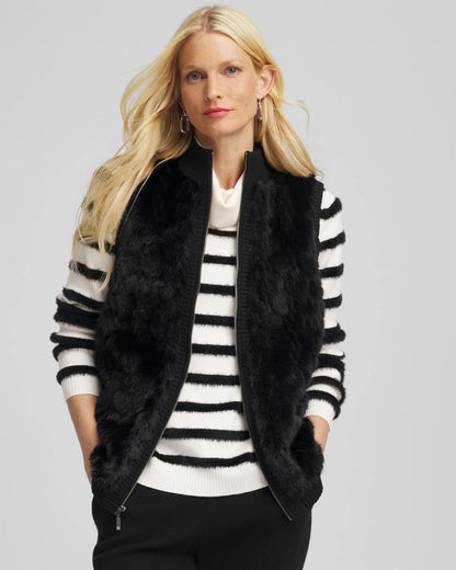 Chico's Great Value | Zenergy® Luxe Faux Fur Vest