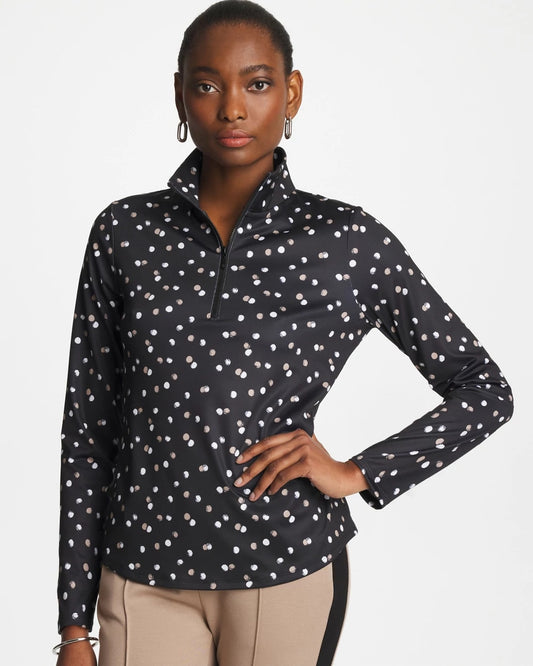 Chico's Discount | Zenergy® UPF Spotted Half Zip