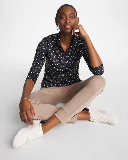 Chico's Discount | Zenergy® UPF Spotted Half Zip