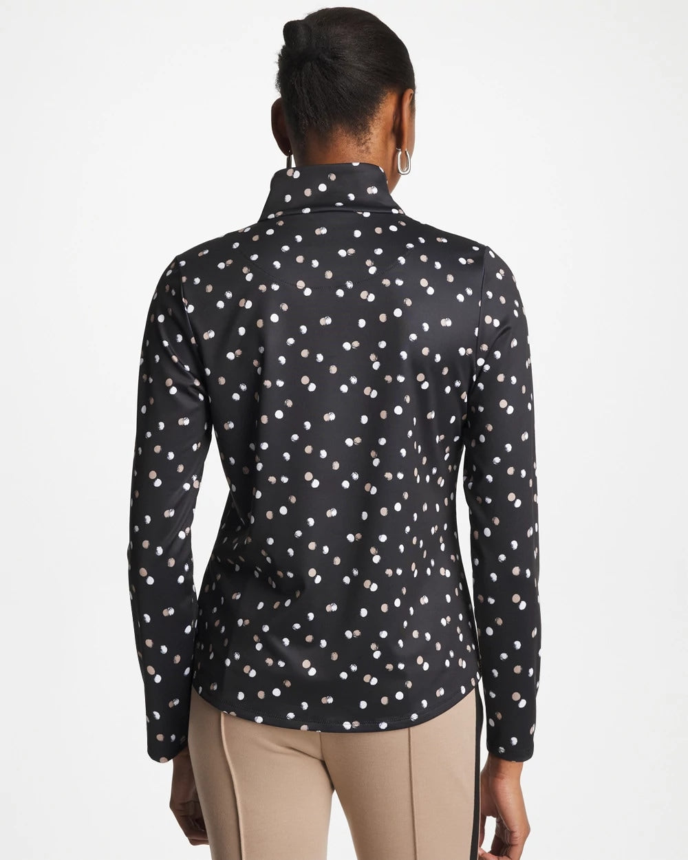 Chico's Discount | Zenergy® UPF Spotted Half Zip