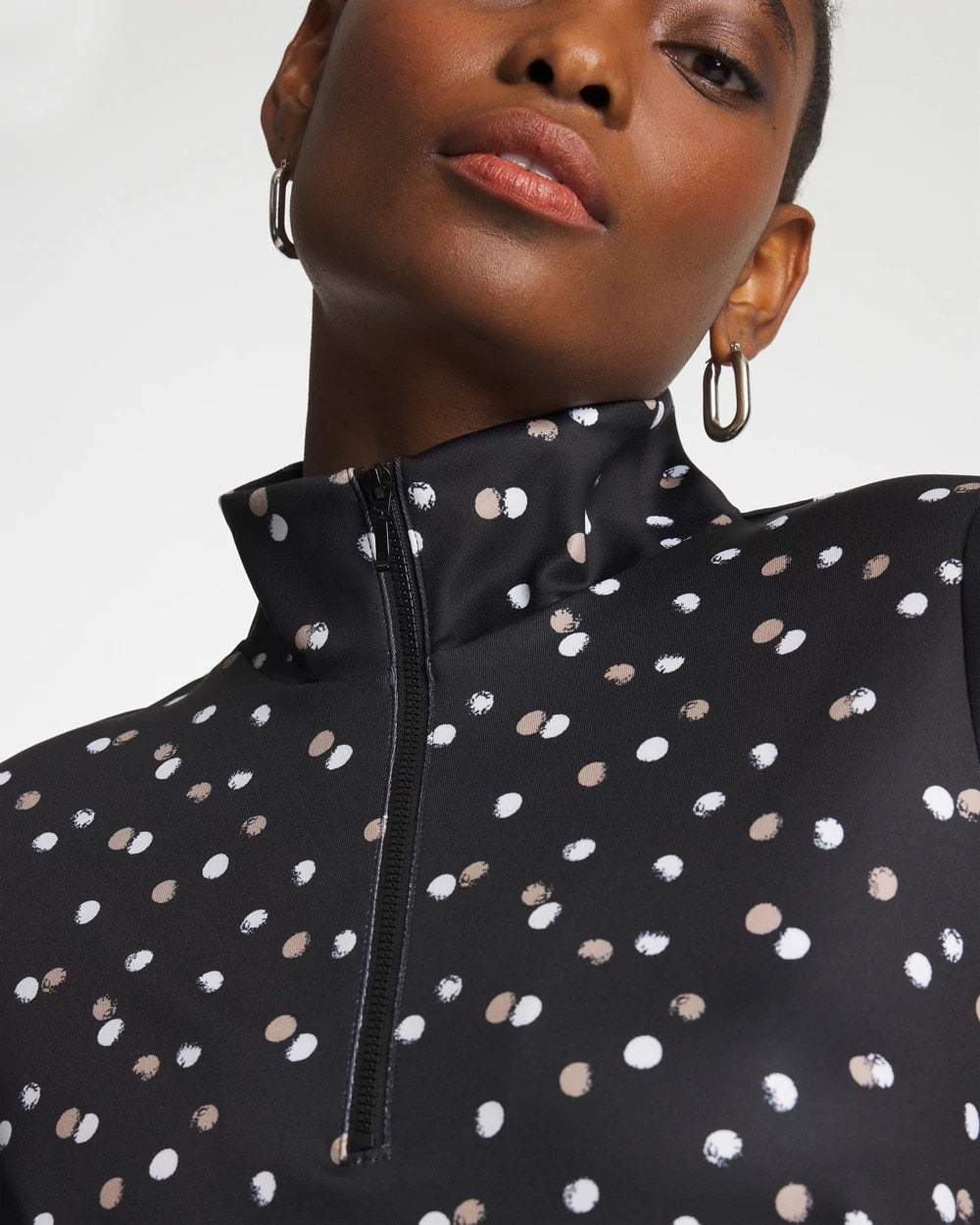 Chico's Discount | Zenergy® UPF Spotted Half Zip