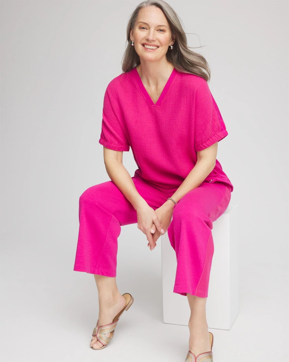 Chico's Customer Favorite | Zenergy® Gauze Lounge Shirt