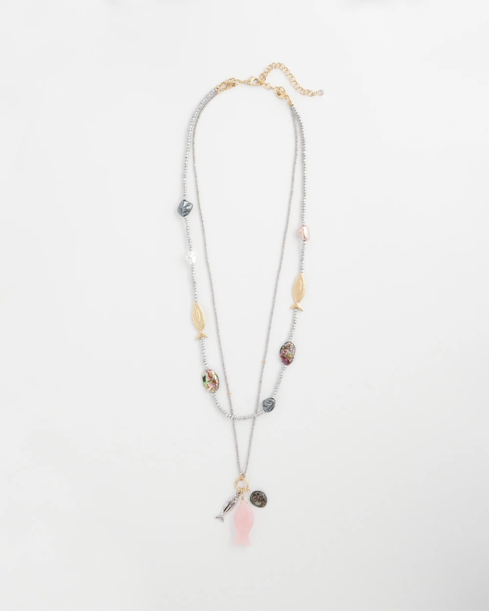 Chico's Everyday | Chico's Originals White Jade Ocean Necklace