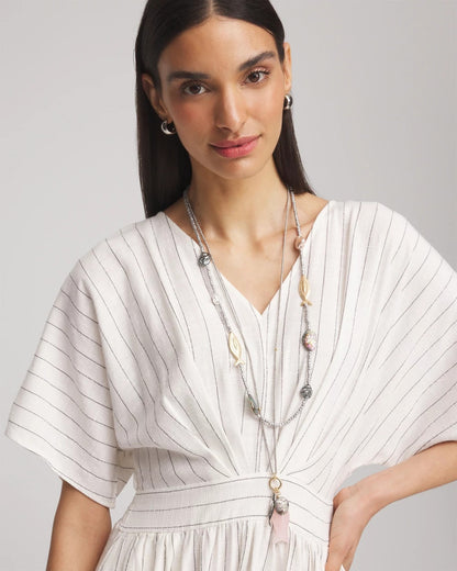 Chico's Everyday | Chico's Originals White Jade Ocean Necklace