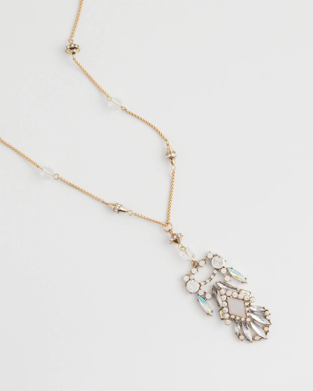 Chico's Deals | Adjustable Opalescent Pendant Necklace
