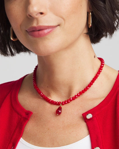 Chico's Value | Convertible Red Necklace