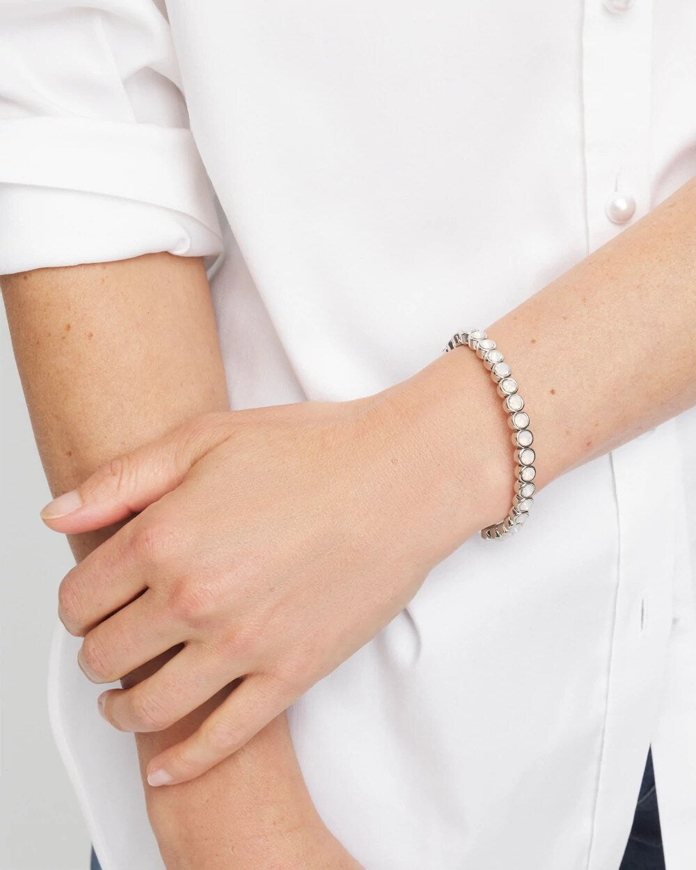 Chico's Discount | Shiny Round Stretch Bracelet