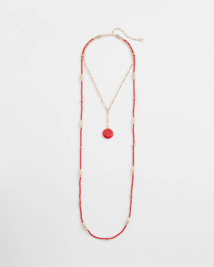 Chico's Top Pick | Convertible Beaded Pendant Necklace