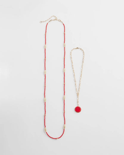 Chico's Top Pick | Convertible Beaded Pendant Necklace