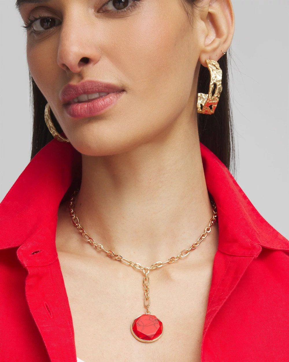 Chico's Top Pick | Convertible Beaded Pendant Necklace