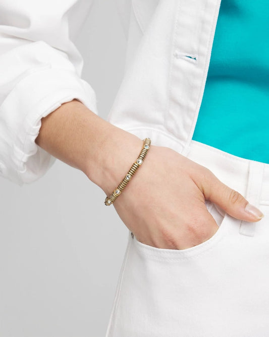Chico's Trusted | Goldtone Stretch Bracelet