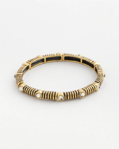 Chico's Trusted | Goldtone Stretch Bracelet