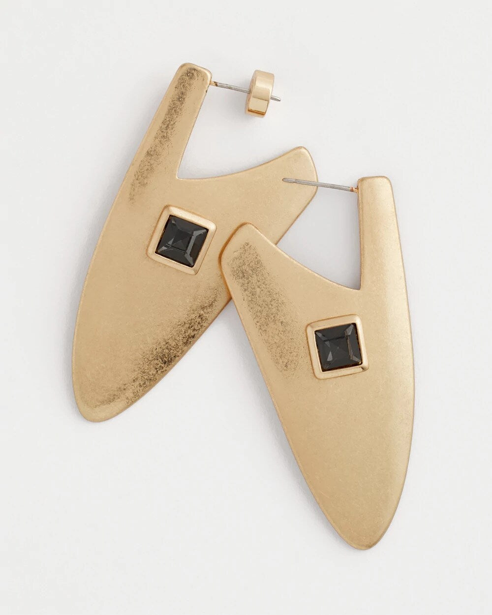 Chico's Sale | Gold Triangle Linear Earrings