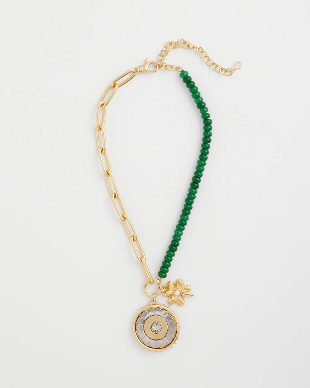 Chico's Best Price | Short Clover Pendant Necklace