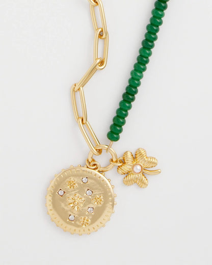 Chico's Best Price | Short Clover Pendant Necklace