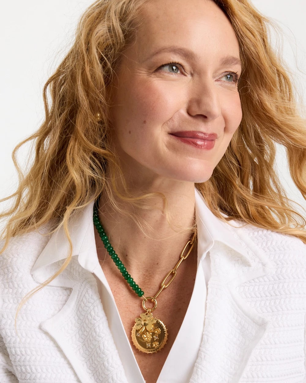 Chico's Best Price | Short Clover Pendant Necklace